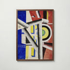 Fernand Leger The Scaffolding 1919 Poster – valnötsram