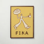 Fika Poster – valnötsram