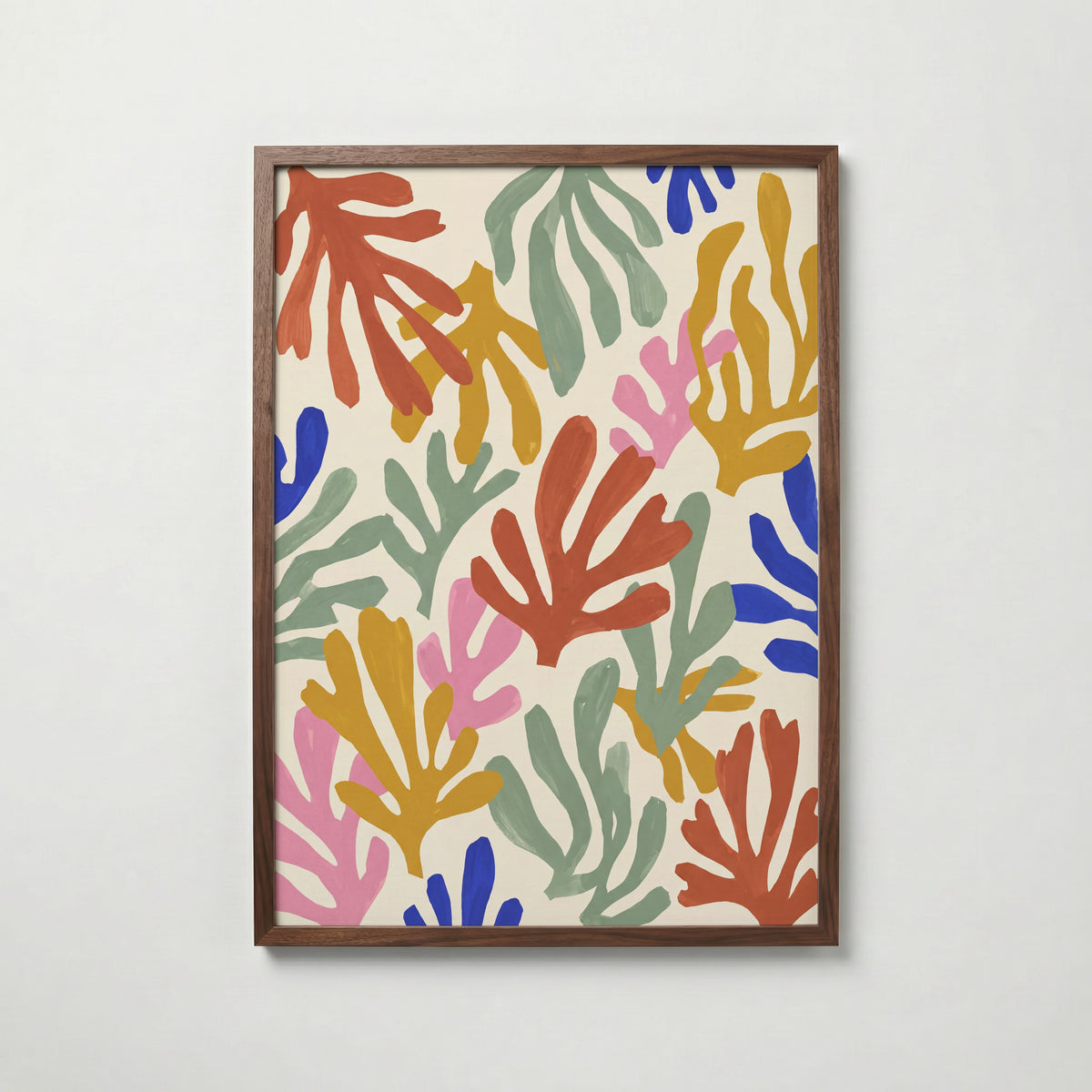 Henri Matisse Seaweed and Coral Poster – valnötsram