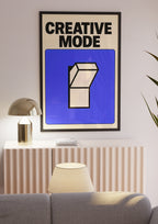 Creative Mode poster visad rakt fram – Bozetto affisch i hög tryckkvalitet i hög tryckkvalitet