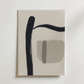 Minimal Abstract – stilfullt konsttryck från Bozetto, tryckt på matt finpapper i hög tryckkvalitet