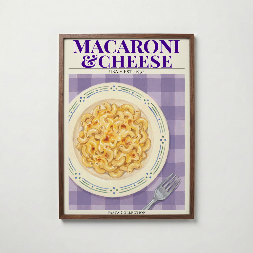 Macaroni & Cheese Poster
