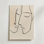 Whispered Intimacy – stilfullt konsttryck från Bozetto, tryckt på matt finpapper