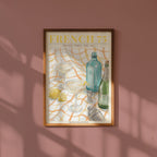 French 75 poster i stilrent hem med modern inredning – köp enkelt hos Bozetto i hög kvalitet