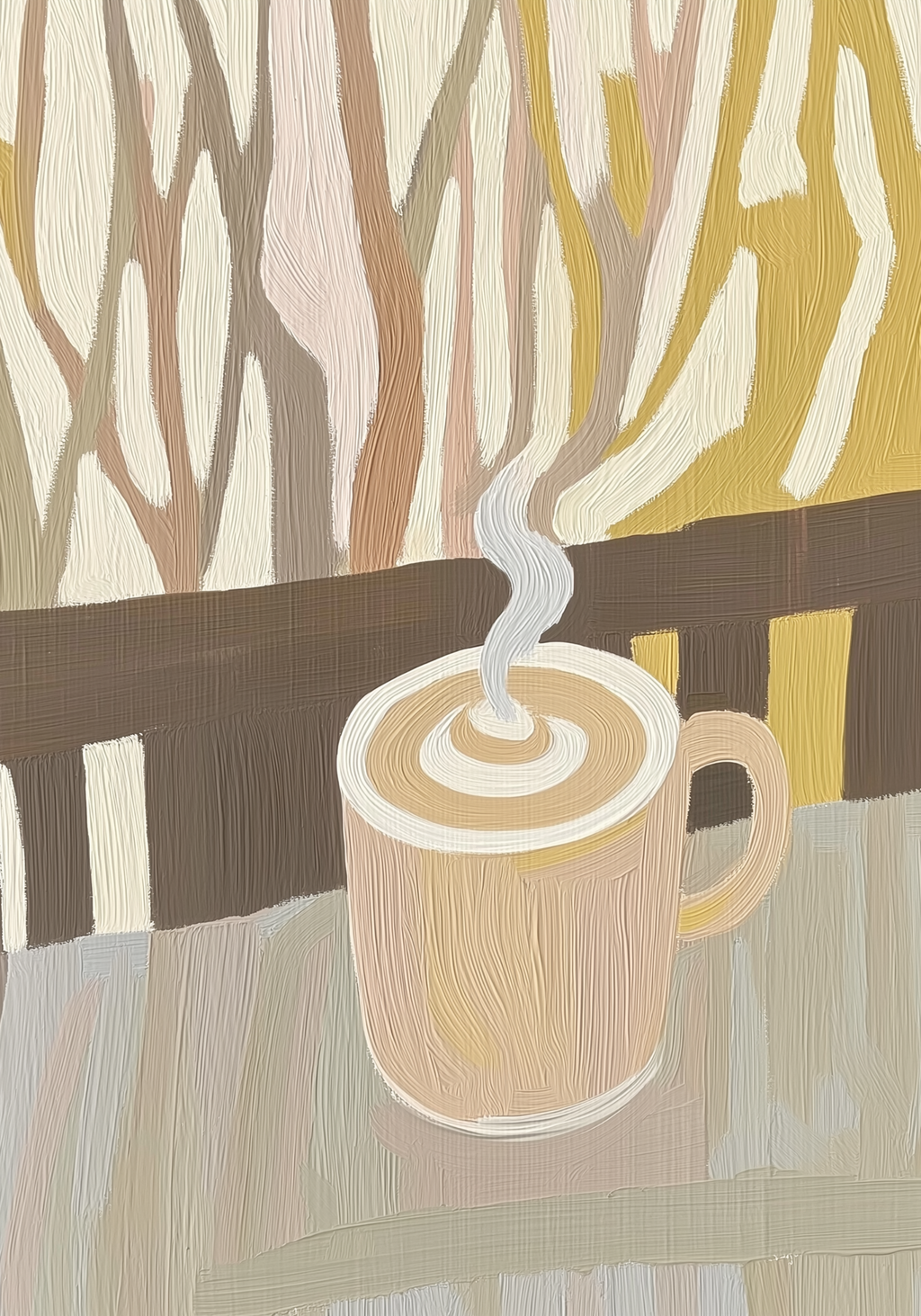 Whispers Of Warmth Coffee poster visad rakt fram – Bozetto affisch i hög tryckkvalitet