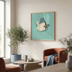 Reading Pigeon Poster – i rum 4