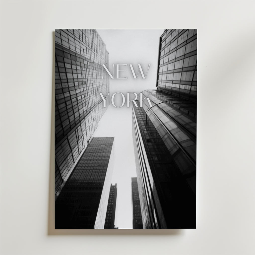 New York – stilfullt konsttryck från Bozetto, tryckt på matt finpapper i hög tryckkvalitet