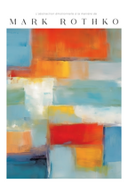 Painted Frequencies Mark Rothko – stilfullt konsttryck från Bozetto, tryckt på matt finpapper