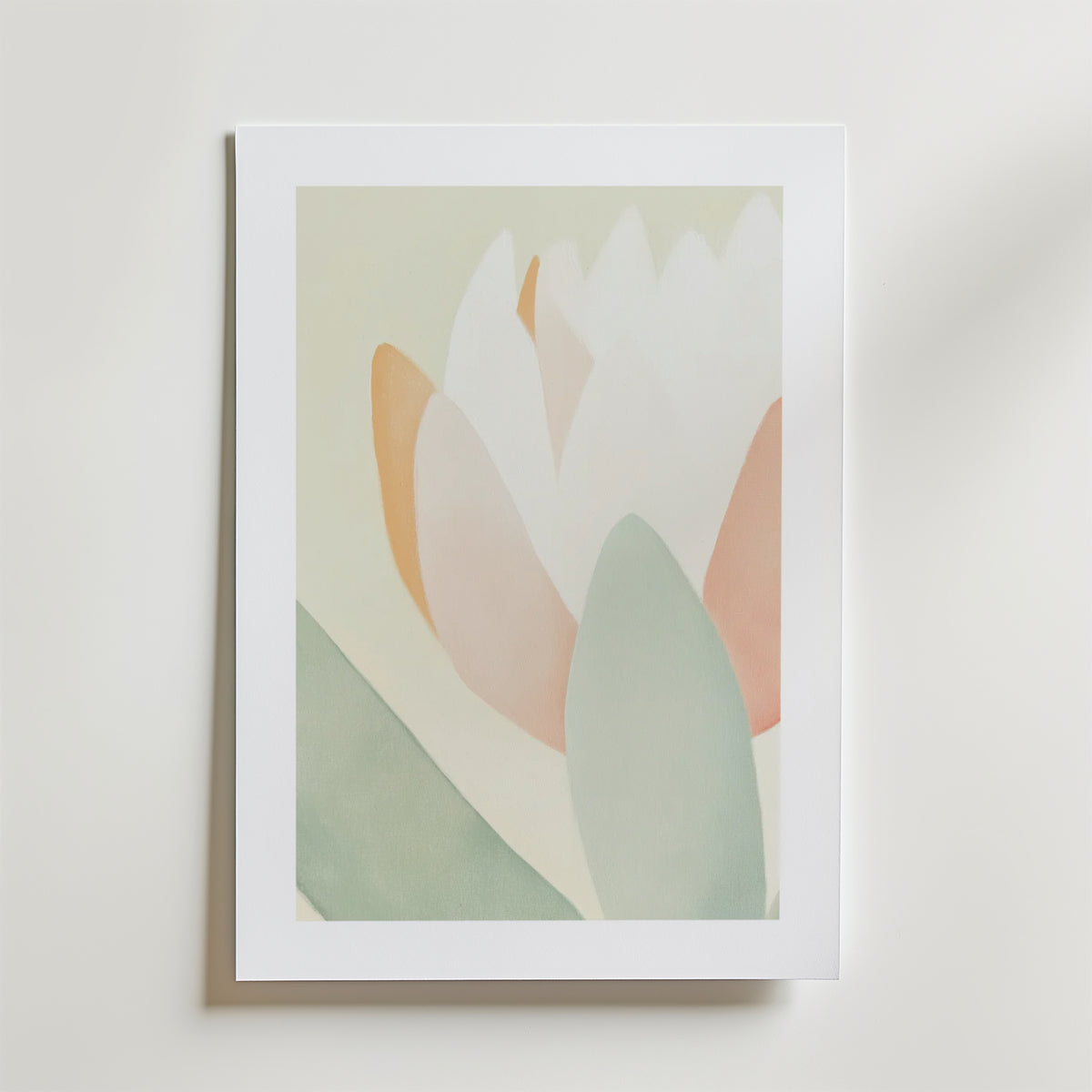 Minimalist floral botanic – stilfullt konsttryck från Bozetto, tryckt på matt finpapper