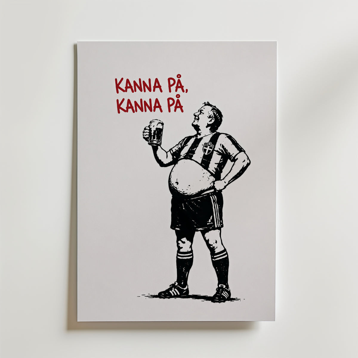 Kanna På, Kanna På Poster – canvas utan passepartout