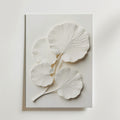 Ginkgo Leaf Textured No.2 – stilfullt konsttryck från Bozetto, tryckt på matt finpapper