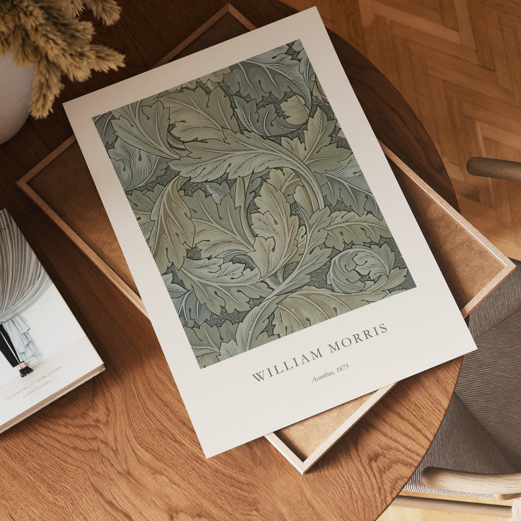 William Morris Acanthus – affisch med stilfullt motiv från Bozetto i hög kvalitet