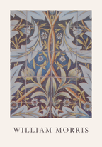 William Morris Ceramic Tiles poster visad rakt fram – Bozetto affisch i hög tryckkvalitet