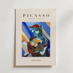 Picasso Femme Abstraite – stilfullt konsttryck från Bozetto, tryckt på matt finpapper
