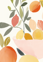 Fruity Flow – affisch med snyggt motiv, köp enkelt hos Bozetto i flera storlekar