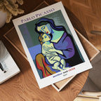 Picasso The Quiet Bond – affisch med stilfullt motiv från Bozetto i hög kvalitet