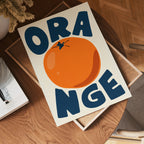 Fresh Citrus Orange – affisch med snyggt motiv, köp enkelt hos Bozetto i flera storlekar