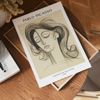 Picasso Serene Elegance – affisch med stilfullt motiv från Bozetto i hög kvalitet