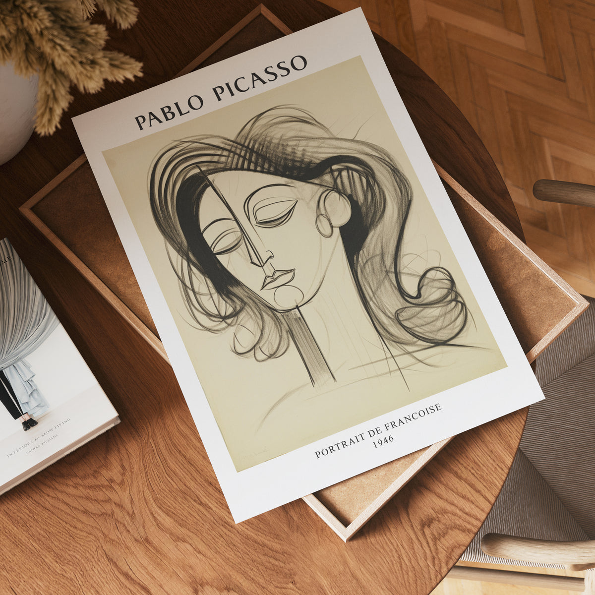 Picasso Serene Elegance – affisch med stilfullt motiv från Bozetto i hög kvalitet