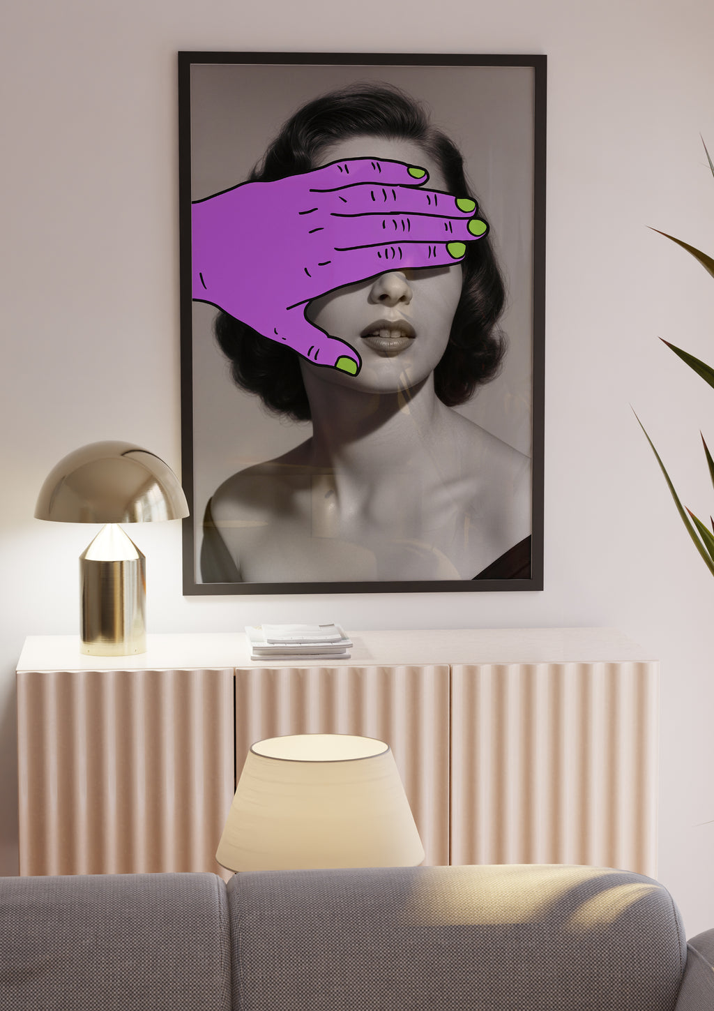 Blind Pop poster visad rakt fram – Bozetto affisch i hög tryckkvalitet i hög tryckkvalitet