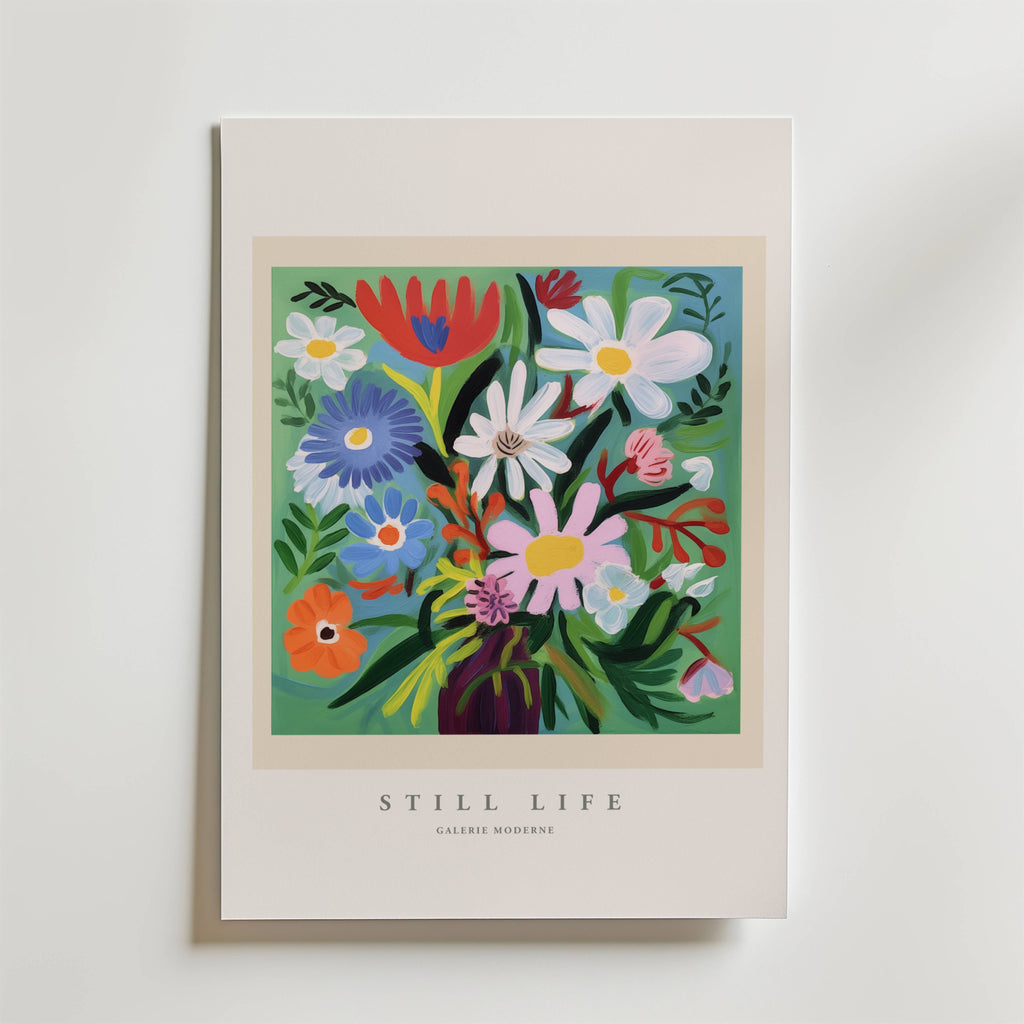 Still Life – stilfullt konsttryck från Bozetto, tryckt på matt finpapper i hög tryckkvalitet