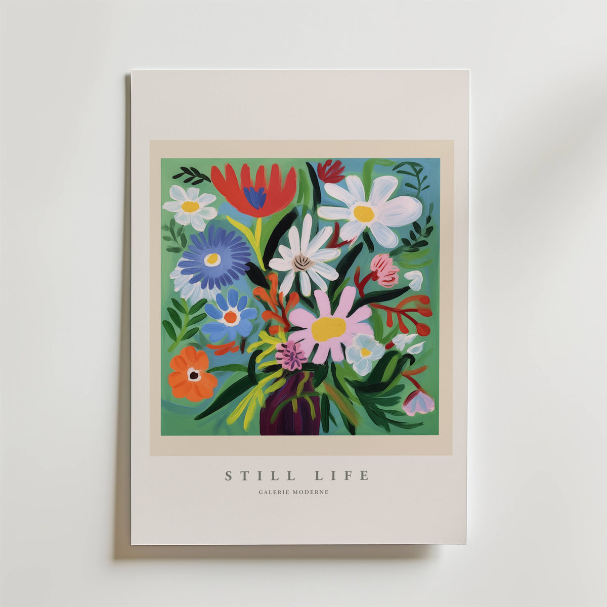 Still Life – stilfullt konsttryck från Bozetto, tryckt på matt finpapper i hög tryckkvalitet