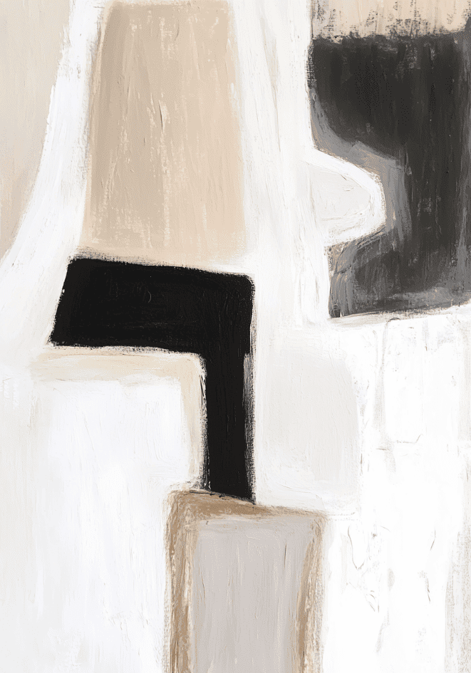 Abstract Balance No.2 – affisch med snyggt motiv, köp enkelt hos Bozetto i flera storlekar