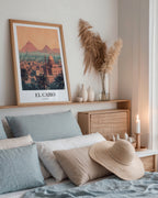 Echoes Of Cairo poster visualiserad på vägg – se rätt storlek med mockup från Bozetto
