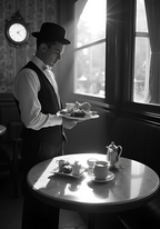The Art Of Service – affisch med snyggt motiv, köp enkelt hos Bozetto i flera storlekar