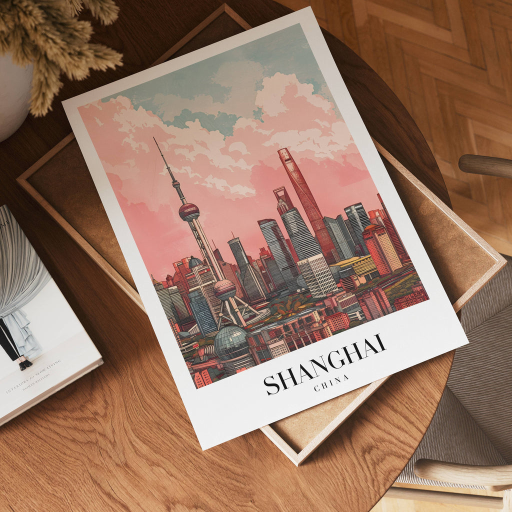 Echoes Of Shanghai – köp enkelt hos Bozetto konsttryck i hög kvalitet i hög kvalitet