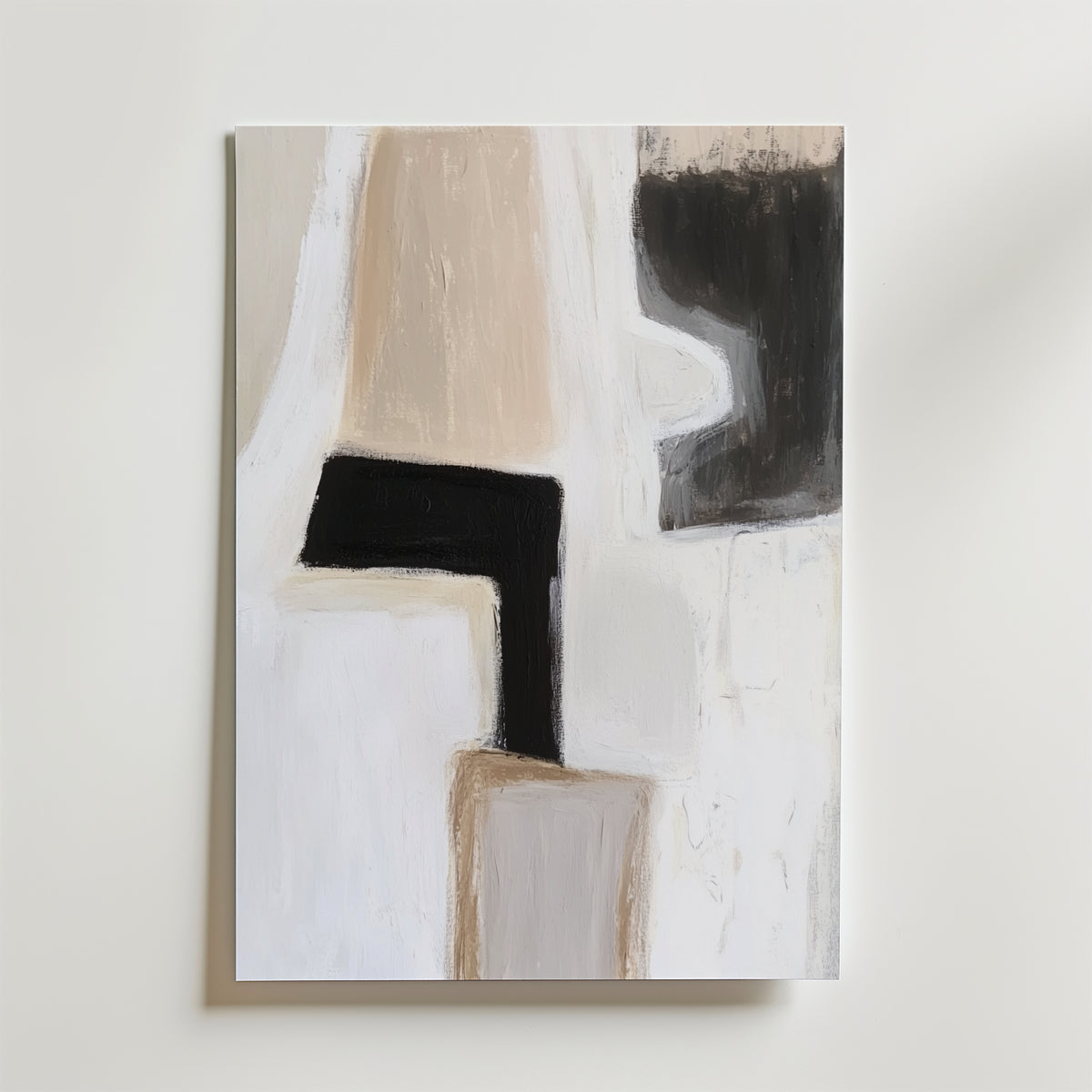 Abstract Balance No.2 – stilfullt konsttryck från Bozetto, tryckt på matt finpapper