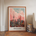 Echoes Of Shanghai poster visad rakt fram – Bozetto affisch i hög tryckkvalitet i hög tryckkvalitet