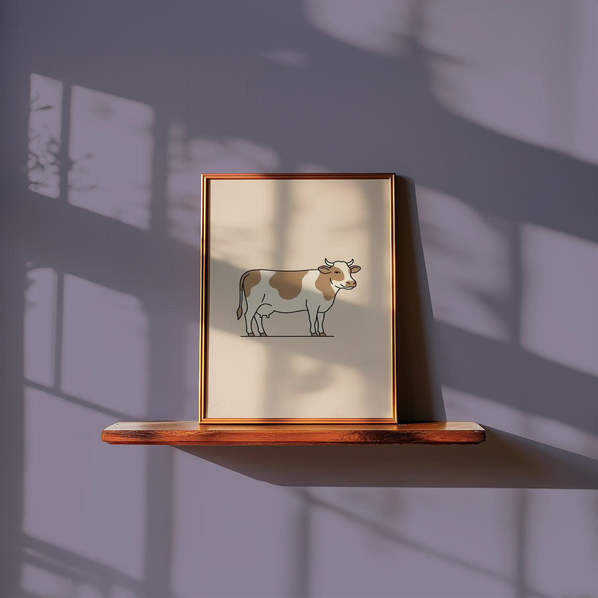 Bathroom Cow Poster – i rum 5