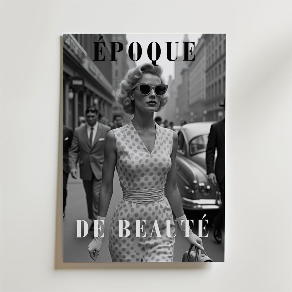 Epoque De Beaute – stilfullt konsttryck från Bozetto, tryckt på matt finpapper i hög tryckkvalitet
