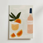 Simple Aperol – stilfullt konsttryck från Bozetto, tryckt på matt finpapper i hög tryckkvalitet