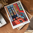 L’Atelier Rouge inspired – affisch med stilfullt motiv från Bozetto i hög kvalitet