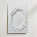 Abstract White Movement No.3 – stilfullt konsttryck från Bozetto, tryckt på matt finpapper