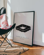 Gamla Ullevi poster i stilrent hem med modern inredning – köp enkelt hos Bozetto