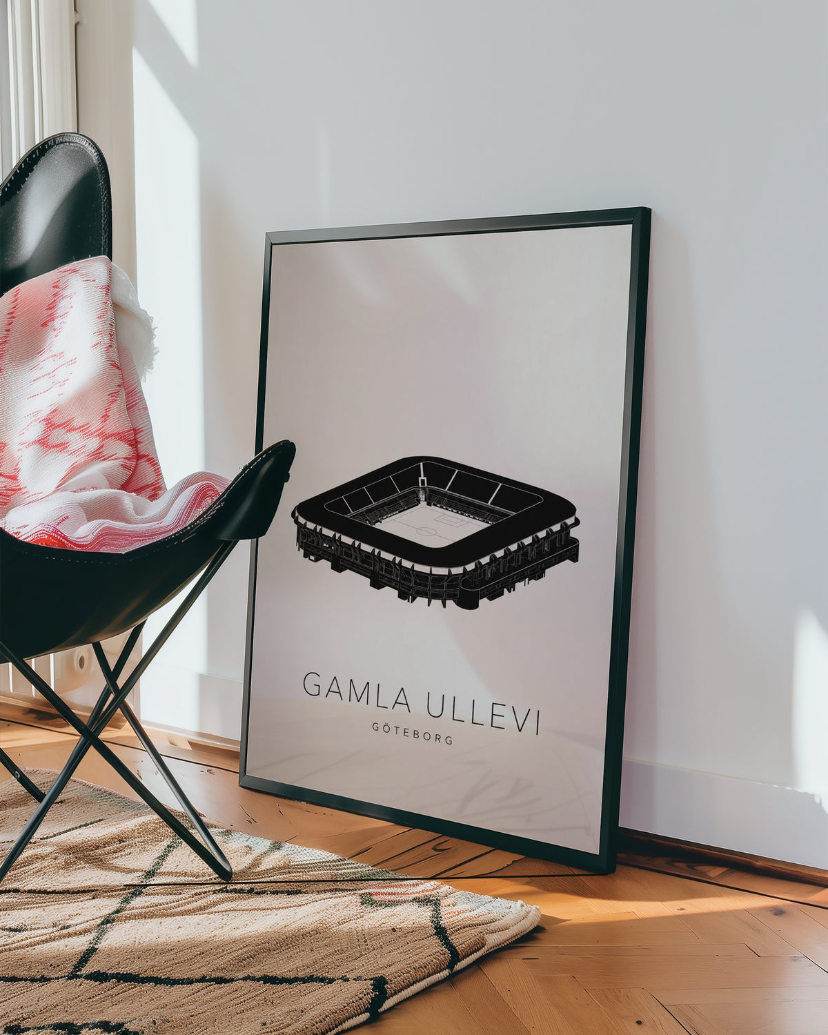 Gamla Ullevi poster i stilrent hem med modern inredning – köp enkelt hos Bozetto