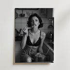 Spaghetti Vintage – stilfullt konsttryck från Bozetto, tryckt på matt finpapper i hög tryckkvalitet