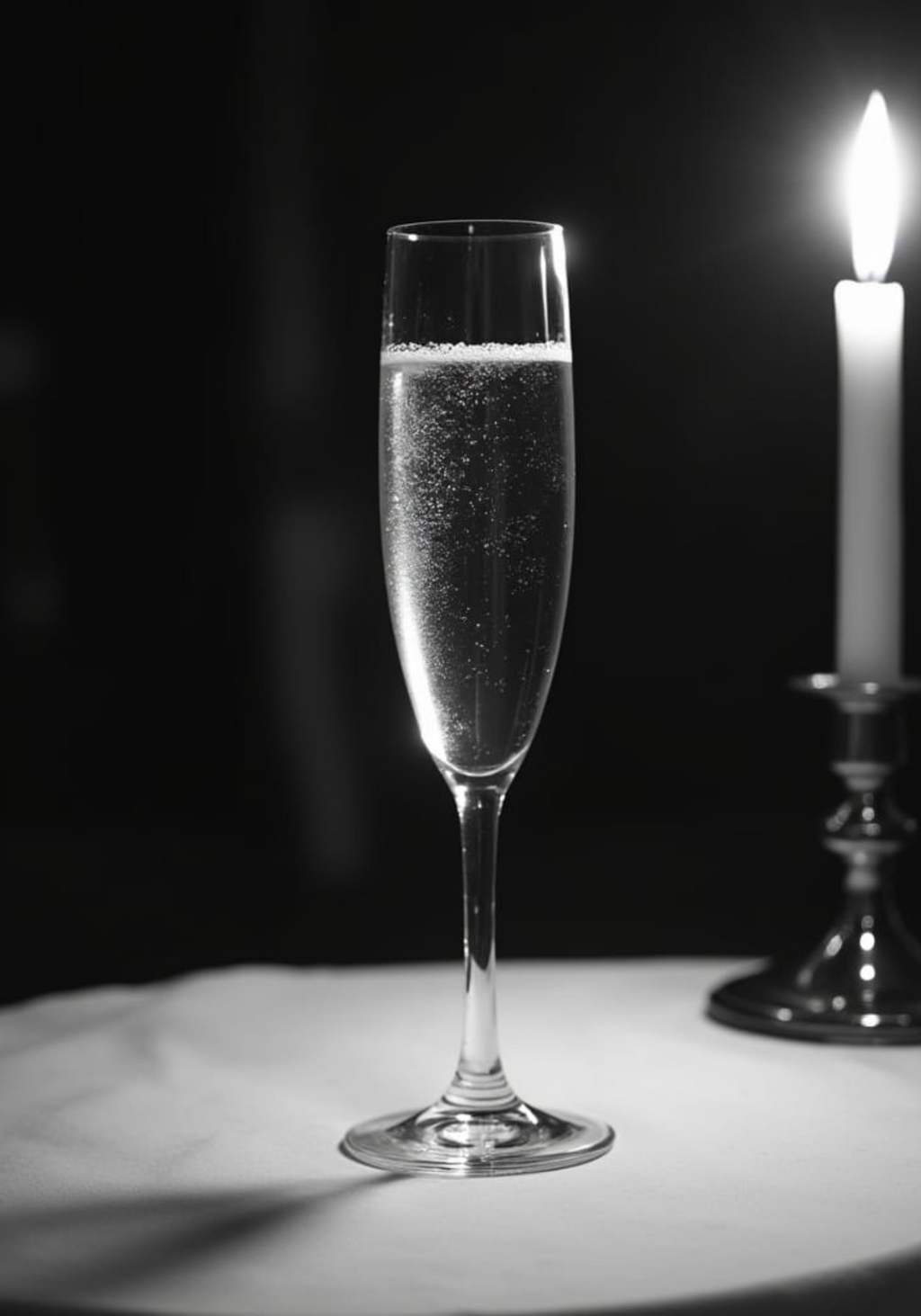 Champagne Dinner – affisch med snyggt motiv, köp enkelt hos Bozetto i flera storlekar