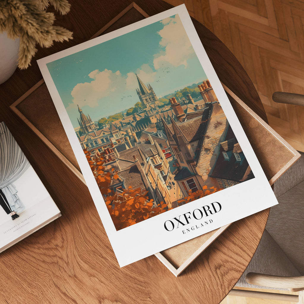 Whispers Of Oxford – affisch med snyggt motiv, köp enkelt hos Bozetto i flera storlekar