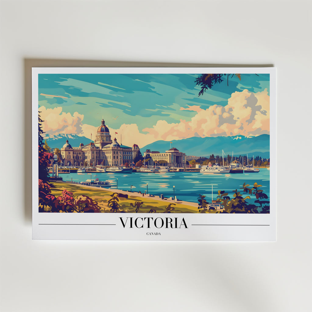 Victoria – stilfullt konsttryck från Bozetto, tryckt på matt finpapper i hög tryckkvalitet