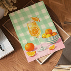 Orange Citrus Cocktail – affisch med stilfullt motiv från Bozetto i hög kvalitet