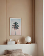 Sunset Palm Dream – affisch med snyggt motiv, köp enkelt hos Bozetto i flera storlekar