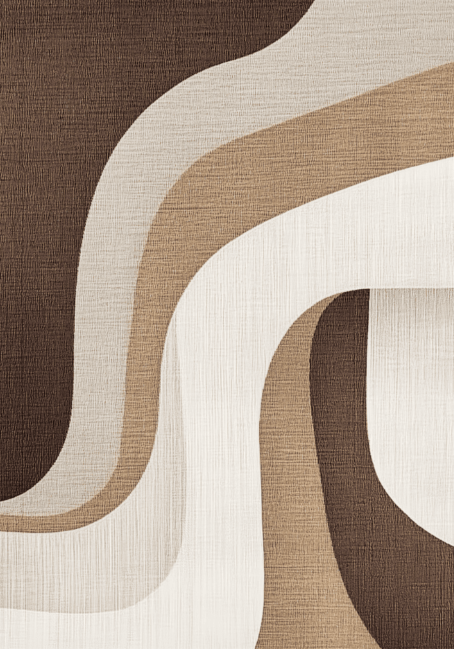 Abstract Flow No.3 – affisch med snyggt motiv, köp enkelt hos Bozetto i flera storlekar