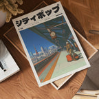 Mockup för Urban Journey – se hur affischen ser ut inramad på din vägg, Bozetto i hög tryckkvalitet