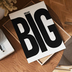 Dream Big poster i flera storlekar – jämför mått och välj rätt hos Bozetto i hög tryckkvalitet