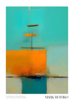 Abstract Vastness Mark Rothko poster visad rakt fram – Bozetto affisch i hög tryckkvalitet