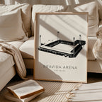 Bravida Arena poster i stilrent hem med modern inredning – köp enkelt hos Bozetto